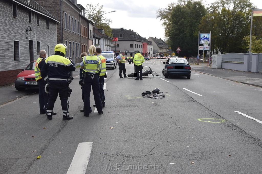 VU Krad PKW Koeln Duennwald Berlinerstr P066.JPG - Miklos Laubert